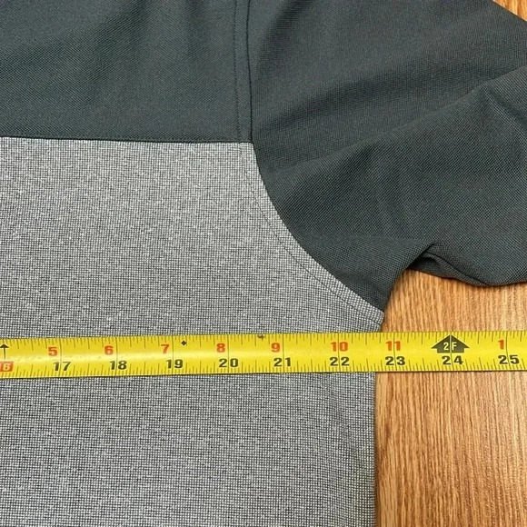 Bolle Men’s Polo Shirt Sz L Grey Casual Golf Tee Lightweight Breathable Active - Picture 8 of 11